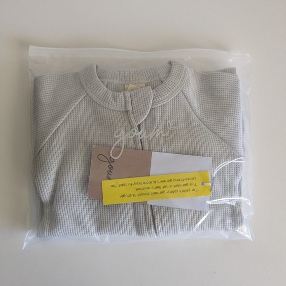 Goumi Thermal Organic Sleep and Play Footie (NWT) - Picture 1 of 3